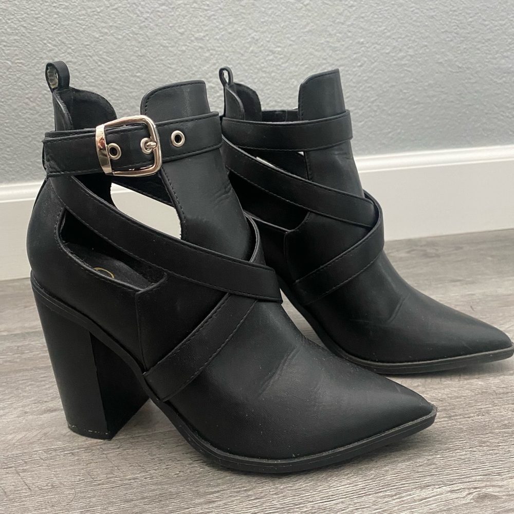 Black Booties - image 1